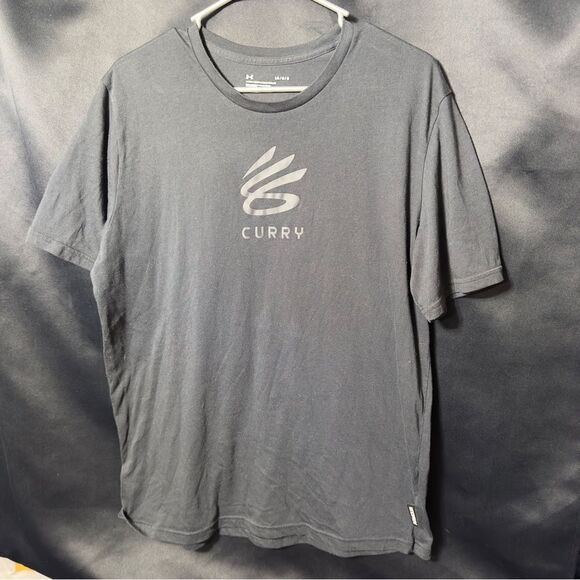 Golden State Warriors PG Steph Curry Basketball Under Armour Mens T-shirt large - Picture 2 of 6